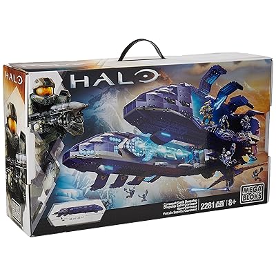 Halo Covenant Ships Mega Bloks Mega Bloks Halo Covenant Wraith Set