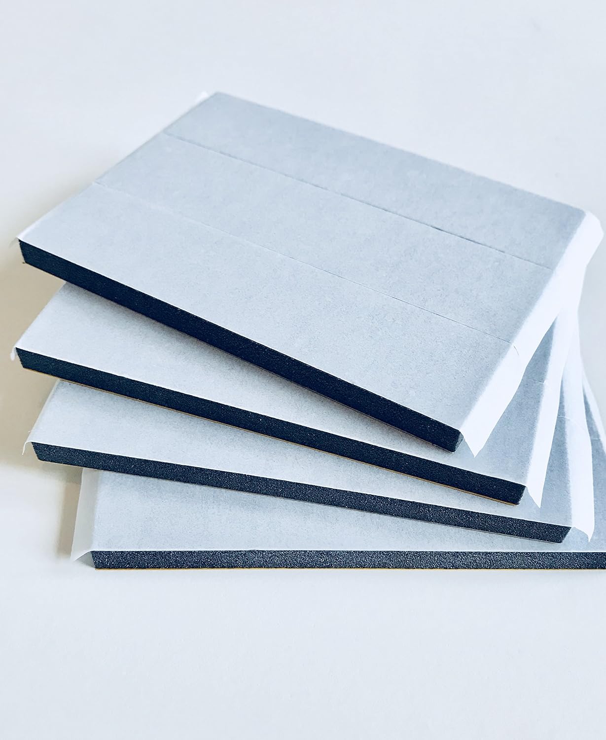 BEK-FIX® 12 Number Plate Double Sided Foam Adhesive Fixing Pads Sticky Pads 6mm Oversized, white, 95mm x 25mm x 6mm - Image 4