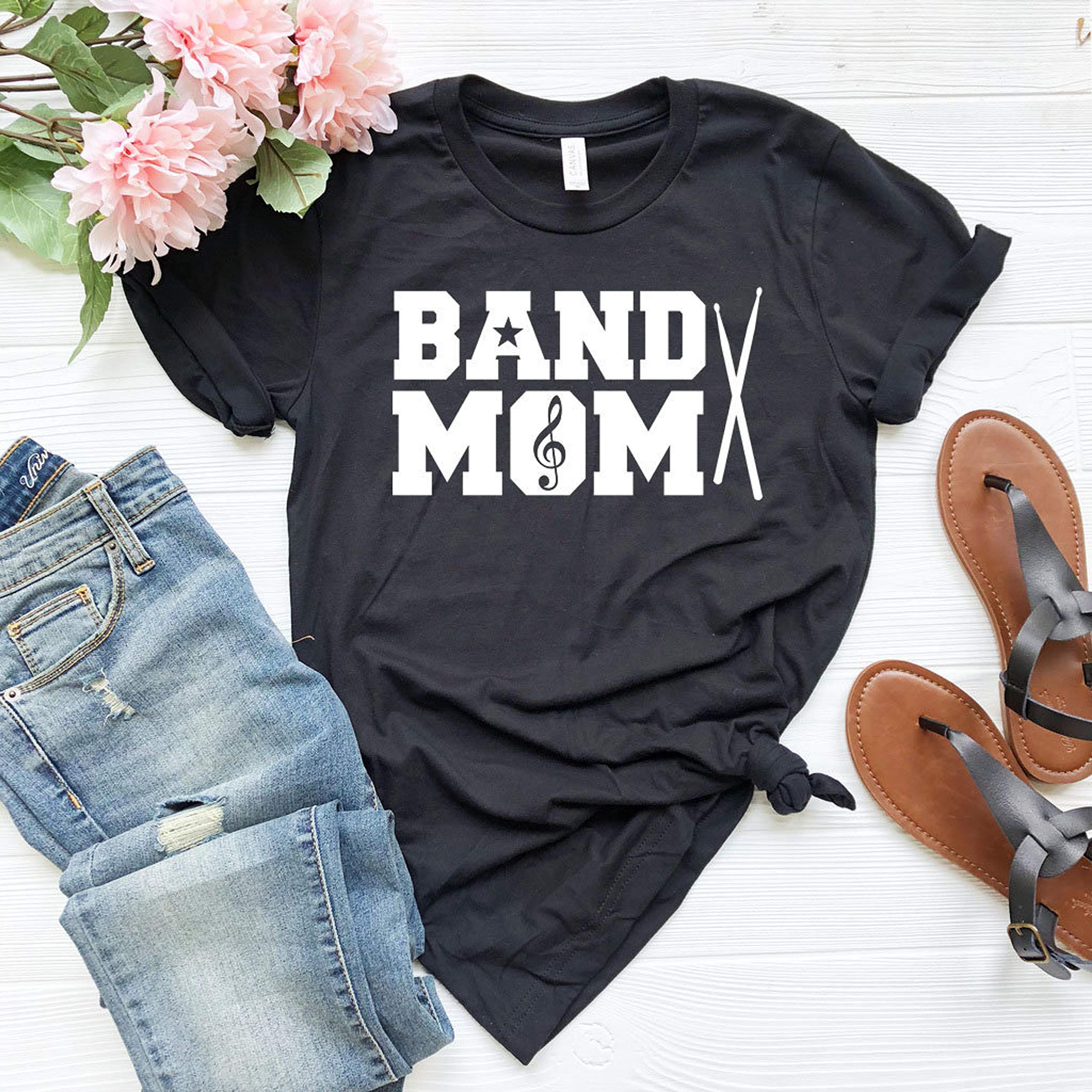 Band Mom Shirt Band Member Band Shirt Music Lover Music Shirt Drummer T