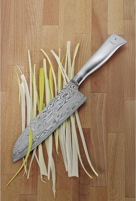 WMF 福腾宝 Grand Gourmet Damasteel系列 大马士革三德刀 1891949998 镇店之宝¥1332