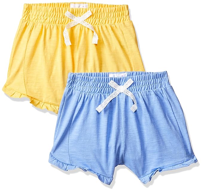 Baby Girls Shorts (Pack of 2)