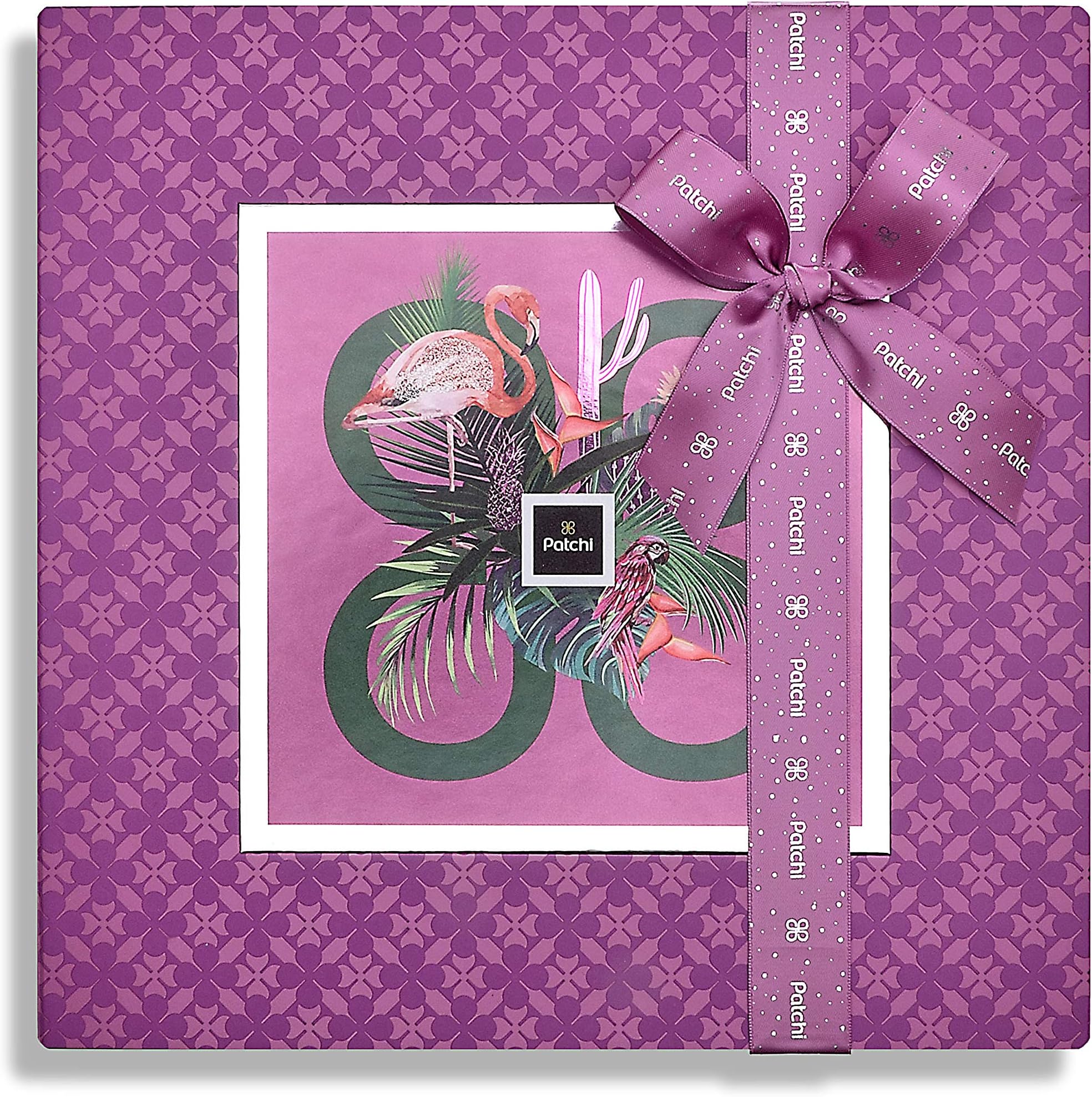 2.13 Lbs Holiday Chocolates - Small Purple Chocolates Gift Box