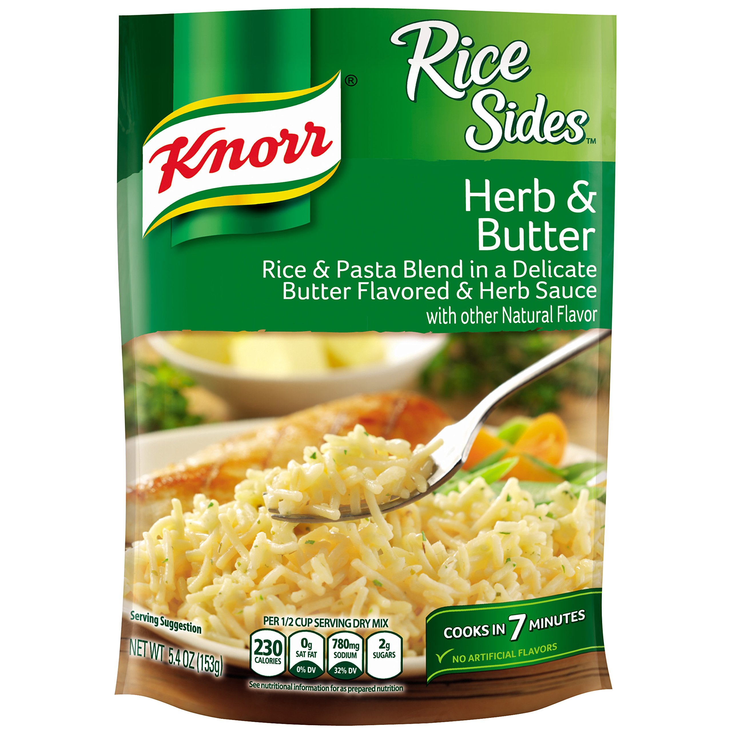 Knorr Rice Sides Rice Side Dish, Herb & Butter 5.4 oz