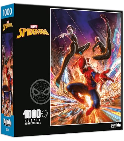 Amazon.com: Clementoni Impossible Marvel Spiderman Puzzle - 1000