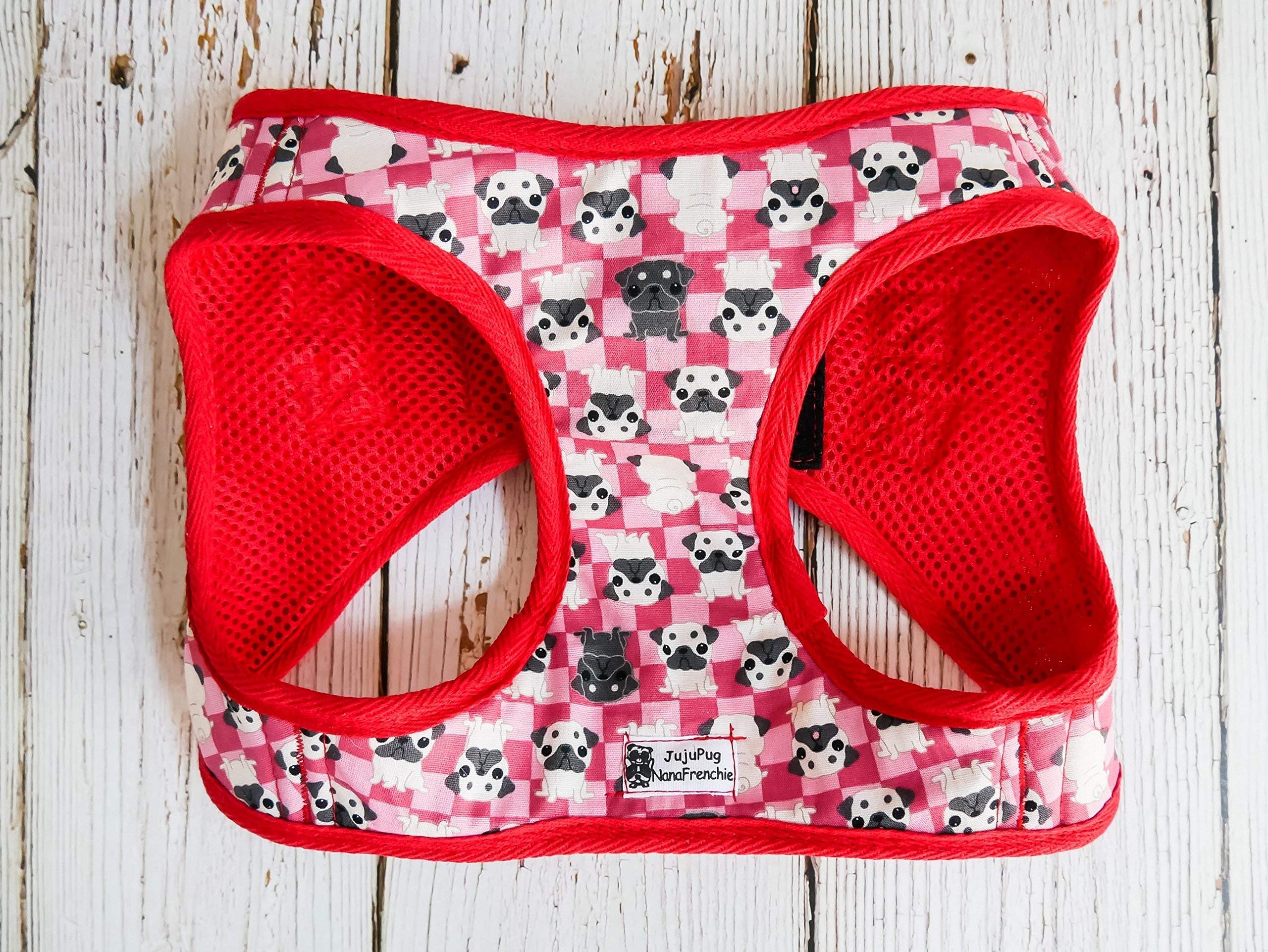 Pug Harness Vest Handmade Custom dog harness Pricepulse