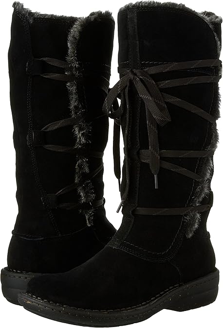 clarks ladies lace up boots