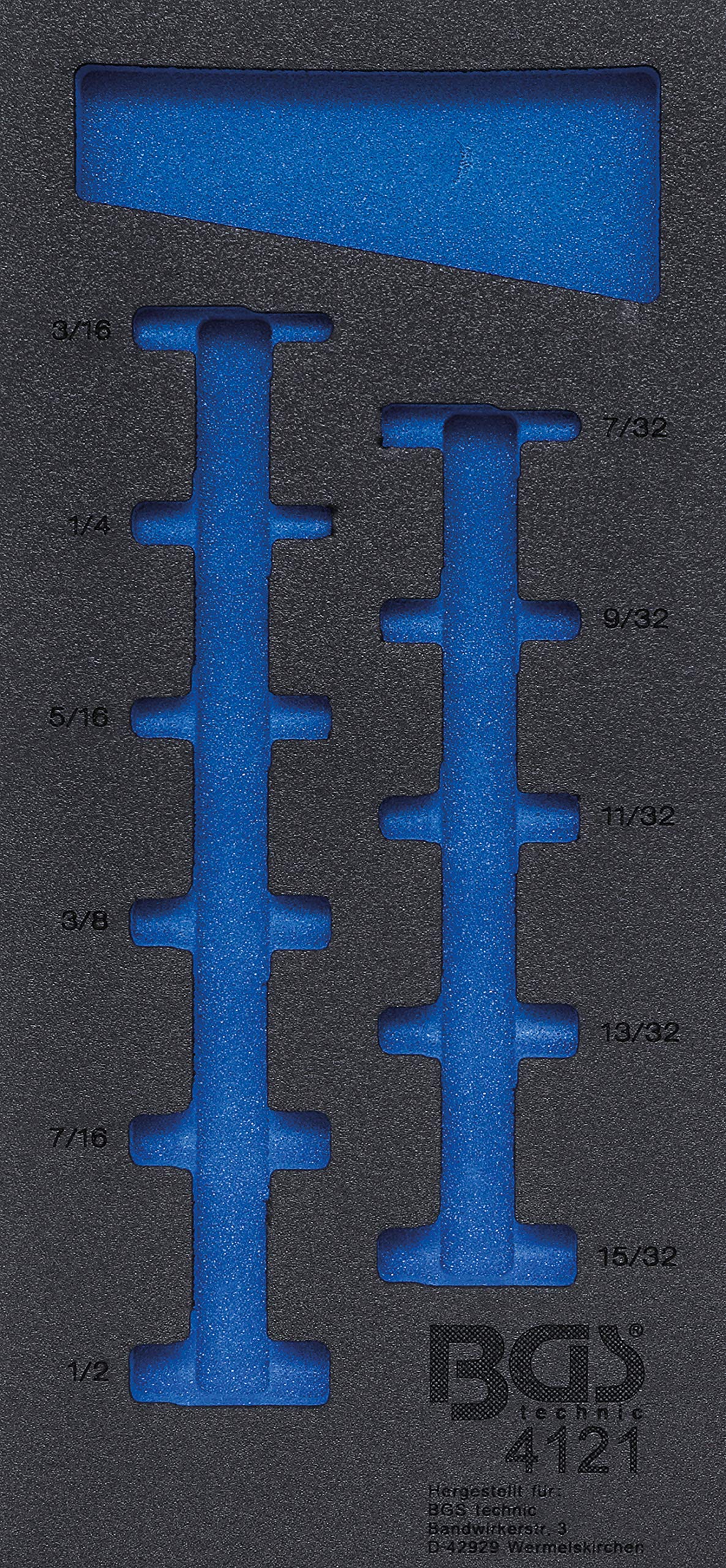 BGS 4121-1 | Tool Tray 1/3, empty | for BGS 4121