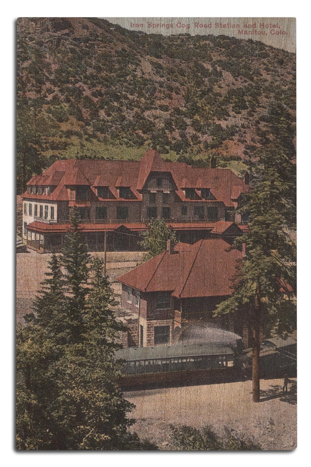 Amazon Com Lantern Press Manitou Springs Colorado Iron Springs