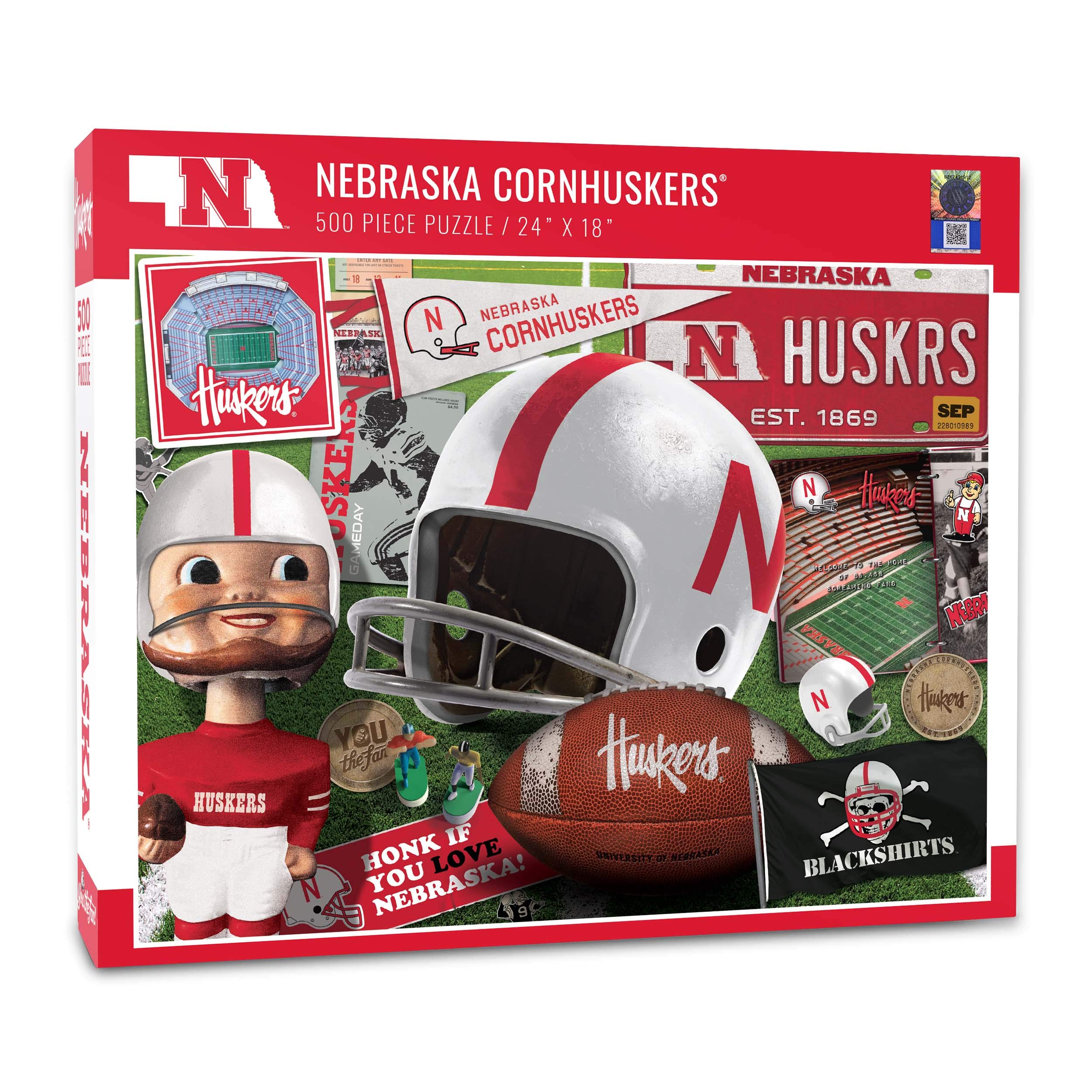 YouTheFan NCAA Nebraska Cornhuskers Retro Series