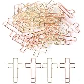 Mr. Pen- Cross Paper Clips, Gold and Rose Gold Mix, 35 Pack | Bible Paper Clips, Bible Study Supplies for Christian Office and Home, Journaling Papers Clip, Christian Journaling Supplies