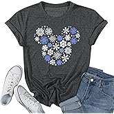 Women Magic Kingdom Castle Shirt Castle Fairy Graphic Tee Women Casual Vacation Holiday Short Sleeve Tee Top