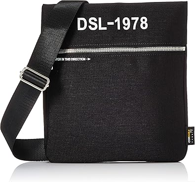 Amazon ディーゼル Diesel メンズ コーデュラナイロン クロスボディバッグ Xp2676 Uni ブラック T8013 ショルダーバッグ