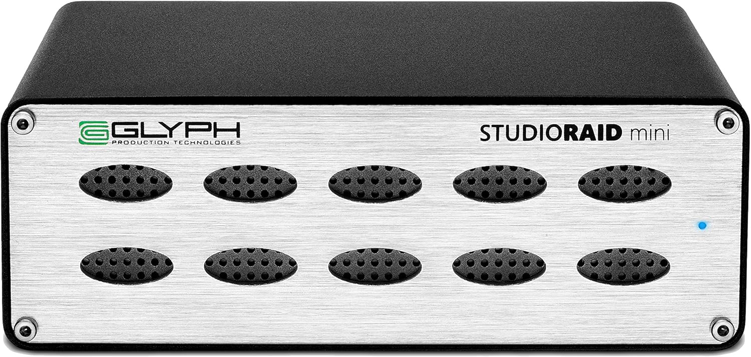 Amazon Com Glyph Studioraid Mini Professional Portable Raid Hard Drive 2 Tb Computers Accessories