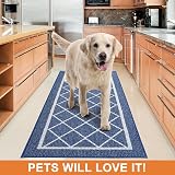 BEQHAUSE Kitchen Rugs Non-Slip 2 Pieces Navy Blue 50x76cm 50x122cm view 7