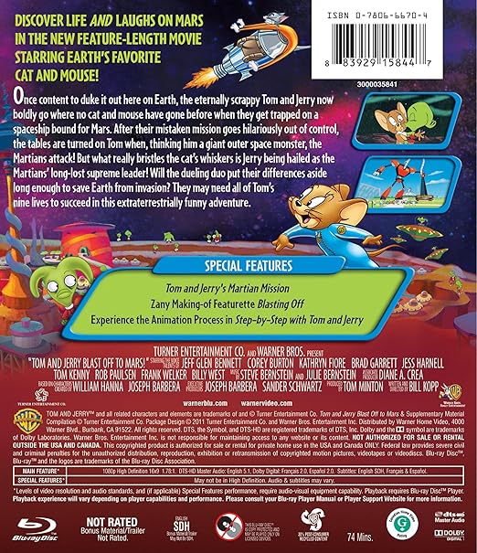Watch Tom And Jerry Blast Off To Mars! Online