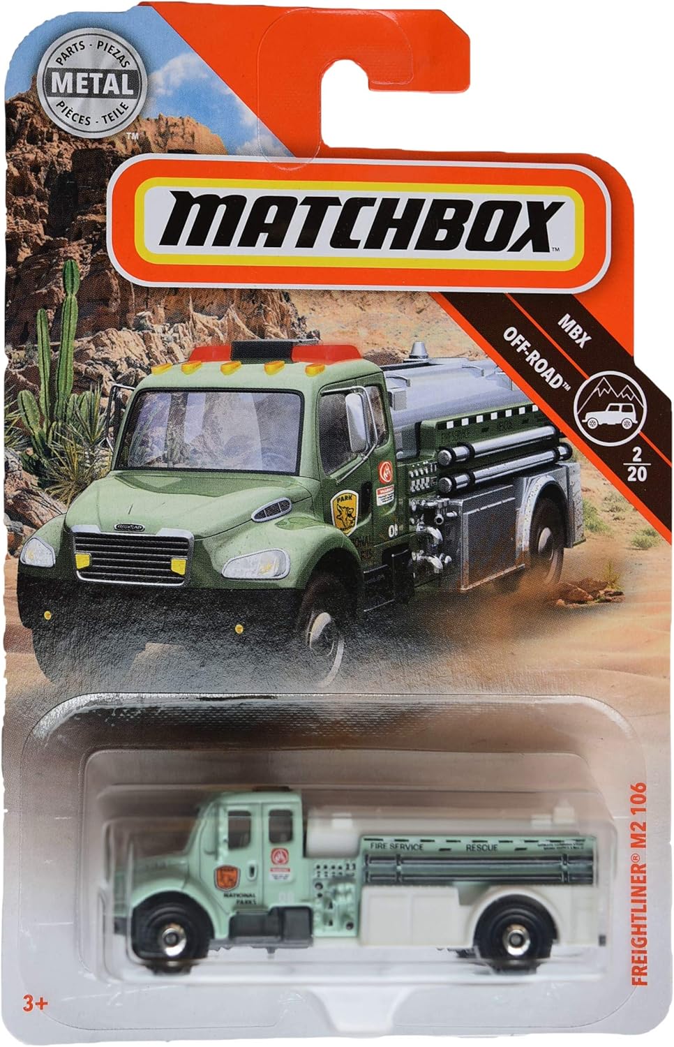 matchbox freightliner m2 106