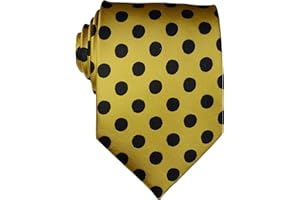 Geotae Zerun New Classic Men's Polka Dots Silk Tie Necktie …