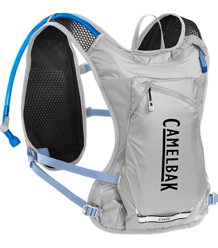 Gilet D'hydratation Camelbak Zephyr Pro Femme 34 Oz - Gris/bleu Lavande, Neuf, En Nylon/polyester