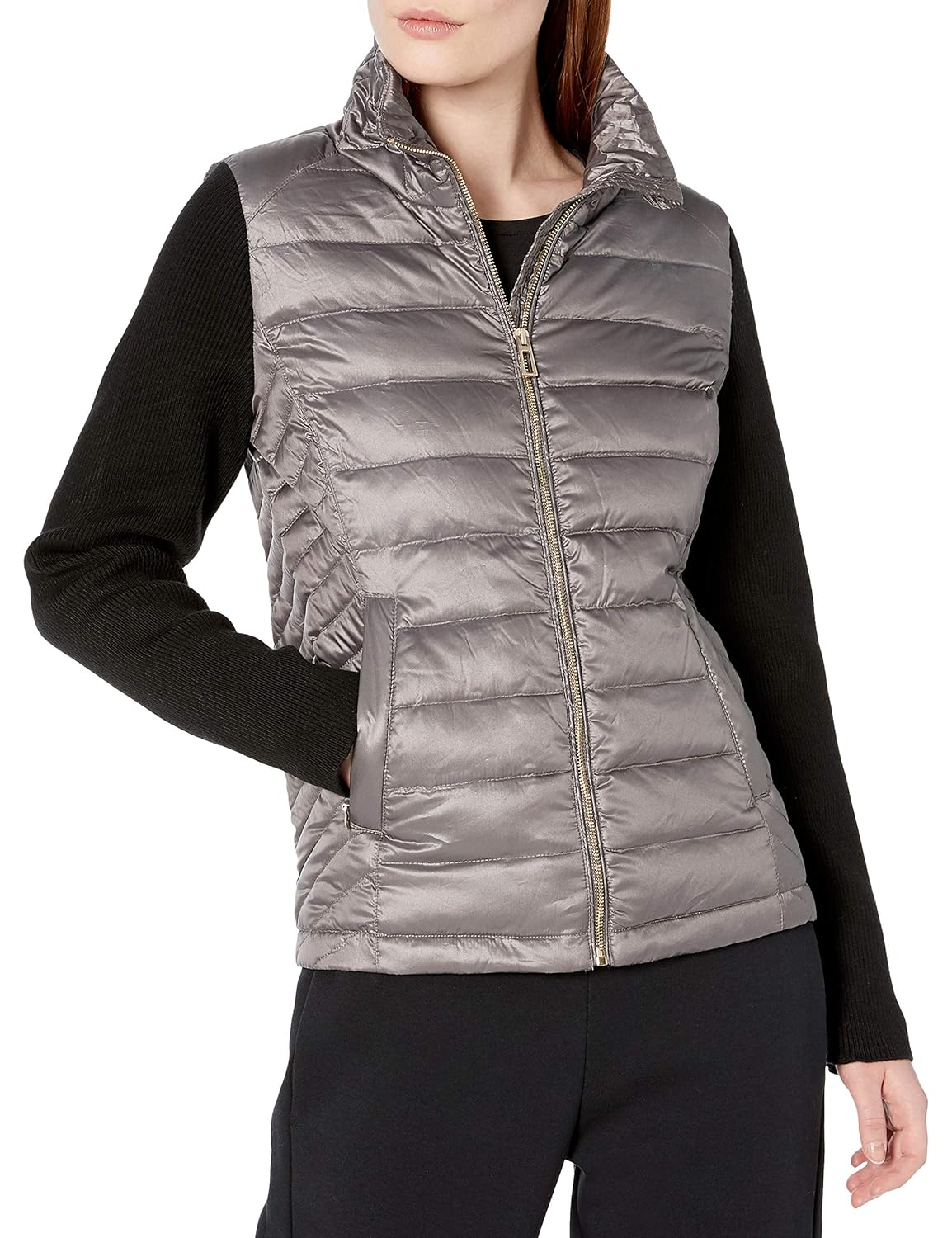 calvin klein performance jacket headphone access