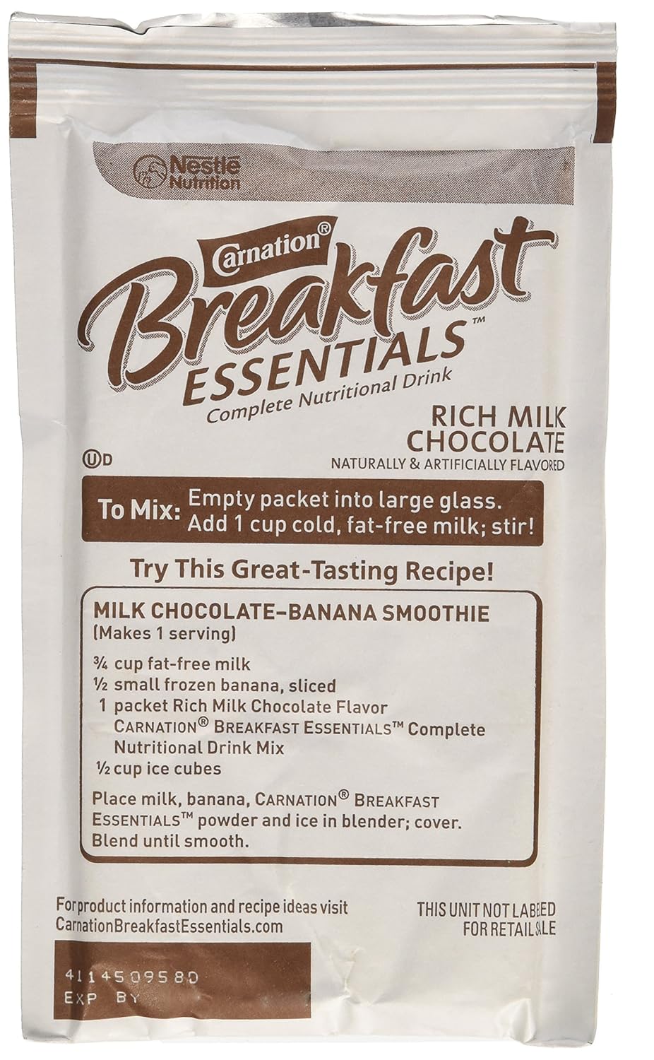 Carnation Instant Breakfast Essentials Nutrition Facts Nutrition Ftempo