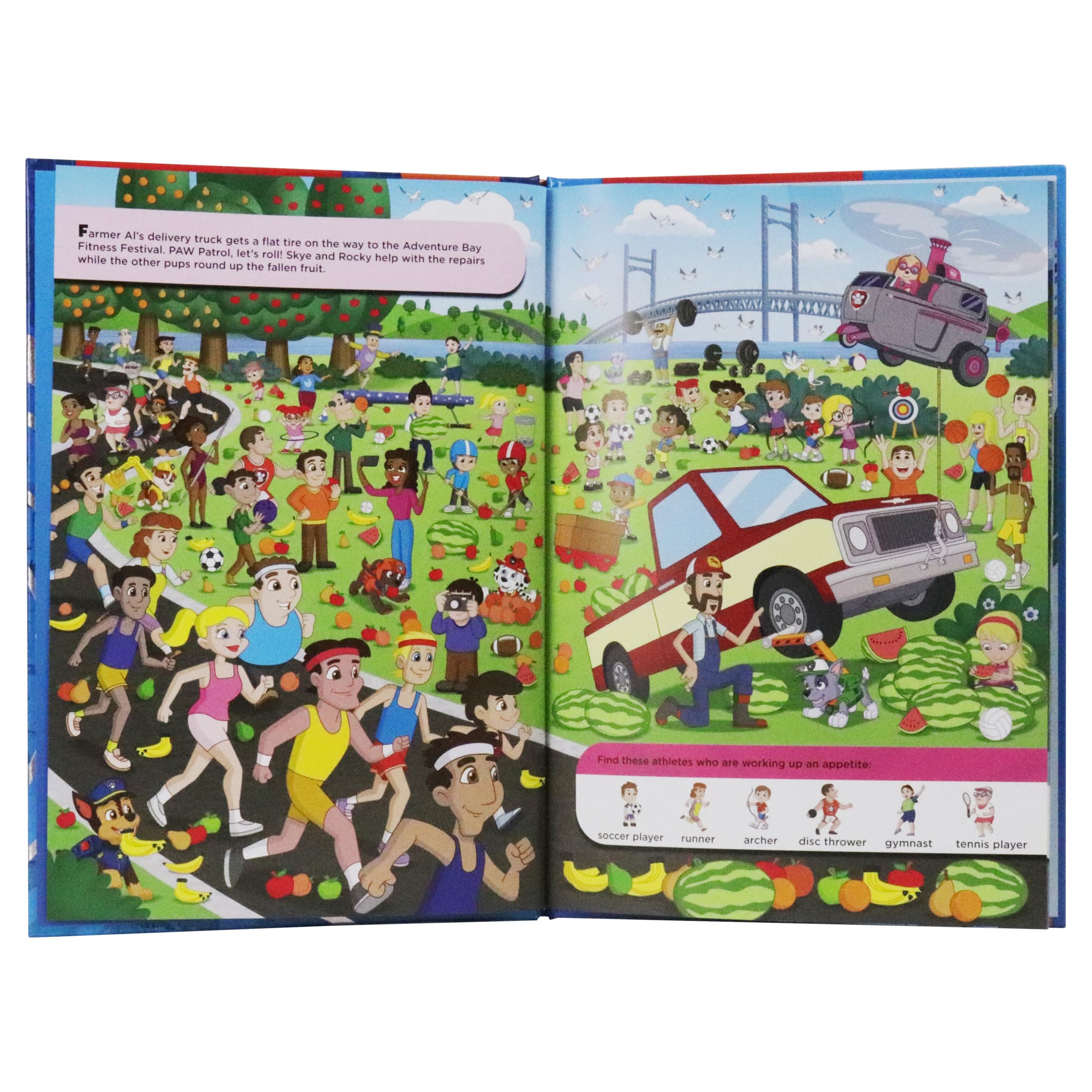 Nickelodeon PAW Patrol Chase, Skye, Marshall, and More! - Pups to the Lookout! Look and Find Activity Book - PI Kids