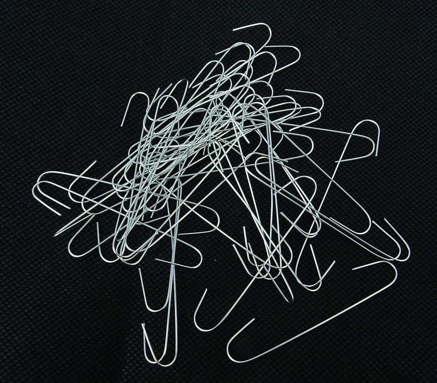 Toyland® Set of 150 Premier Multipurpose Ornament Hooks - 50 Giant Hooks & 100 Regular Hooks in Silver