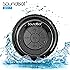 SoundBot&reg; SB517 Extreme Bluetooth Wireless Speaker Handsfree Portable Speakerphone w/ Military Grade Level 7 Total Waterproof, 3W Speaker Output, 6 hrs Playback time, Built-In Rechargeable Battery, Dust-proof, Built-in Mic, Control Buttons, Detachable Suction Cup for Pool, Boat, Car, Beach, Bathroom, Bedroom, Kitchen, Indoor & Outdoor Use (BLACK/BLACK)