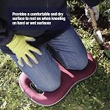 Spear & Jackson 5 Layer Cushioned Garden Kneeling Pad Burgundy view 3
