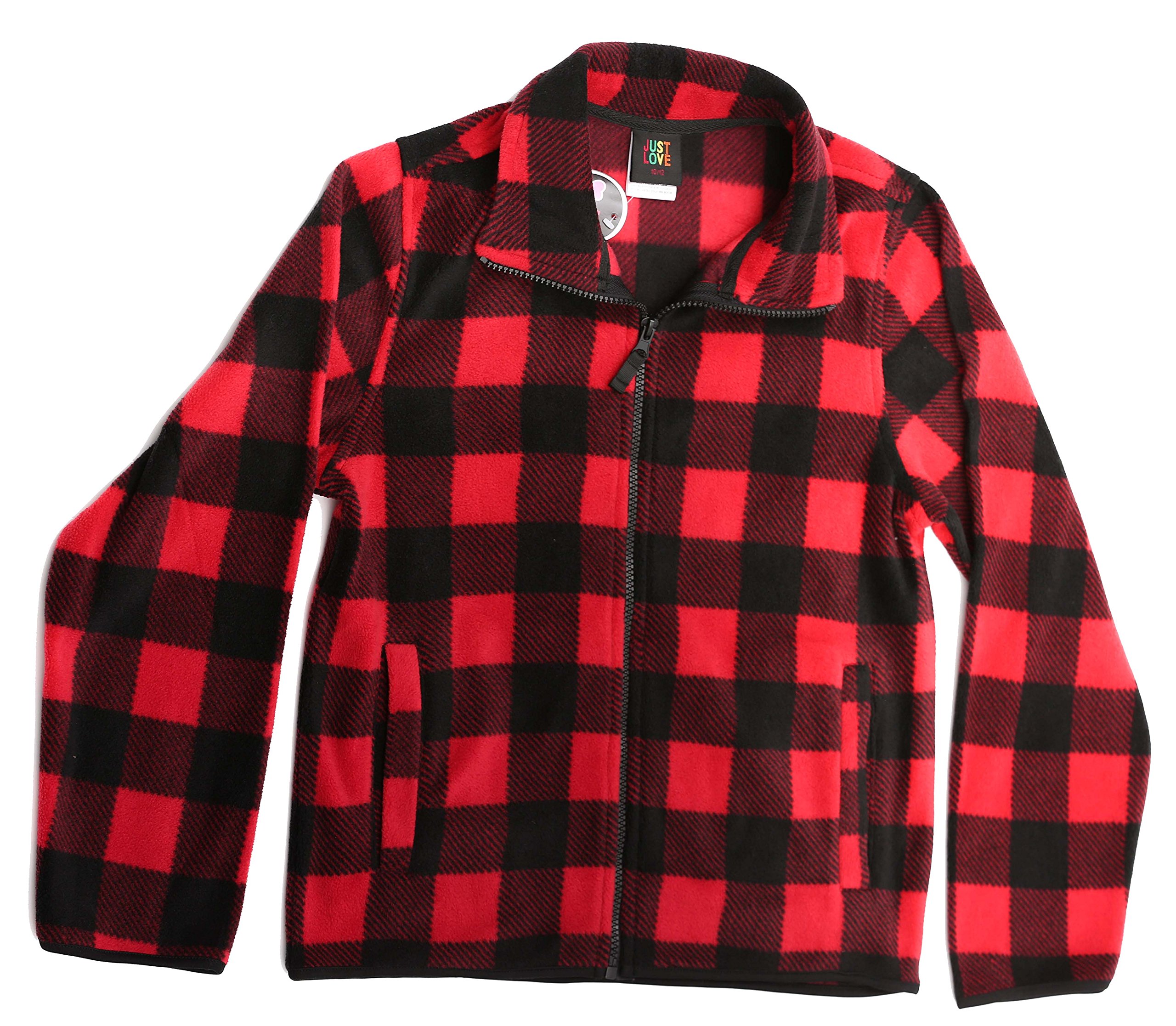 Just Love 98501-RED-4-5 Polar Fleece Girls Jacket