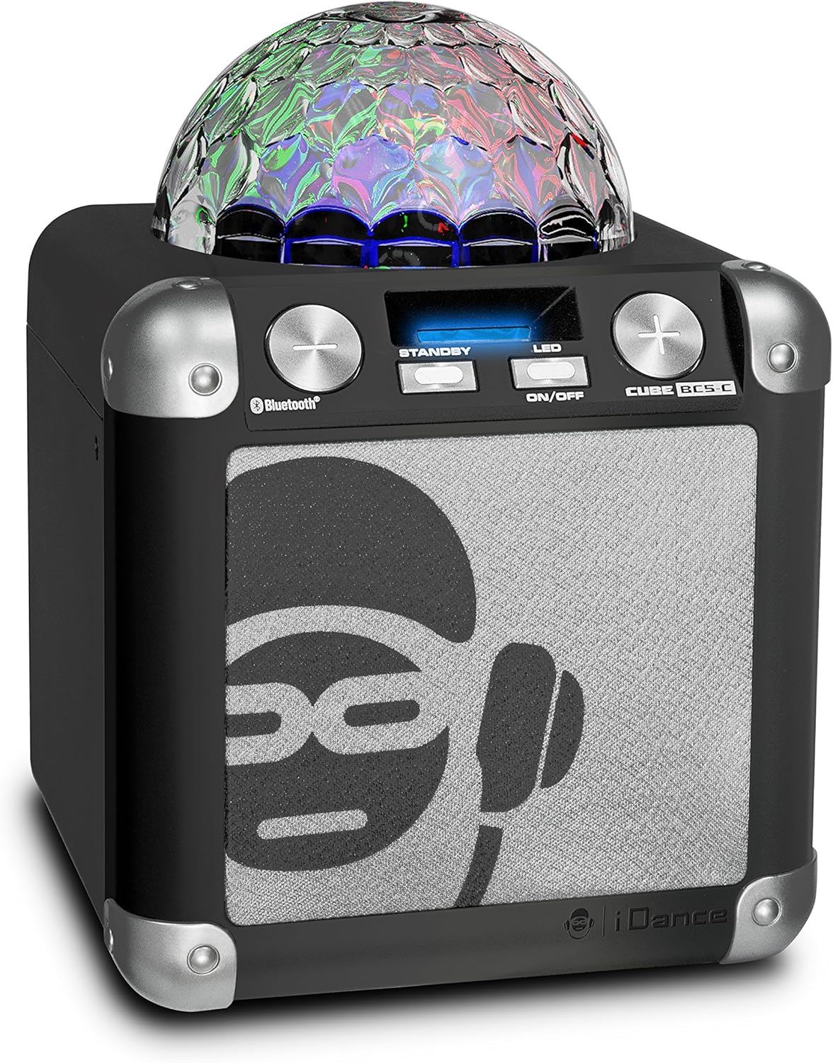 idance cube bluetooth party speaker
