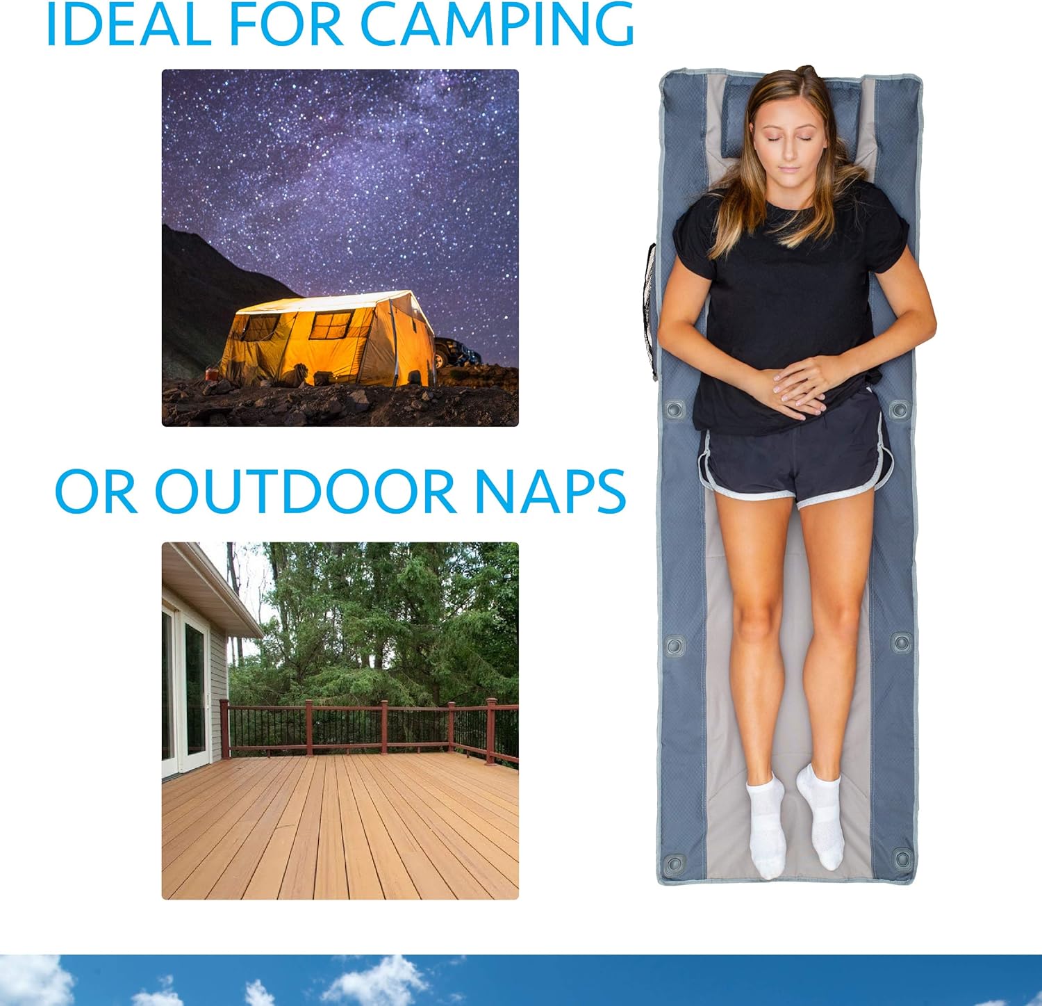 Cots & Hammocks Koozam Outdoor Folding Camping Cot for Adults with