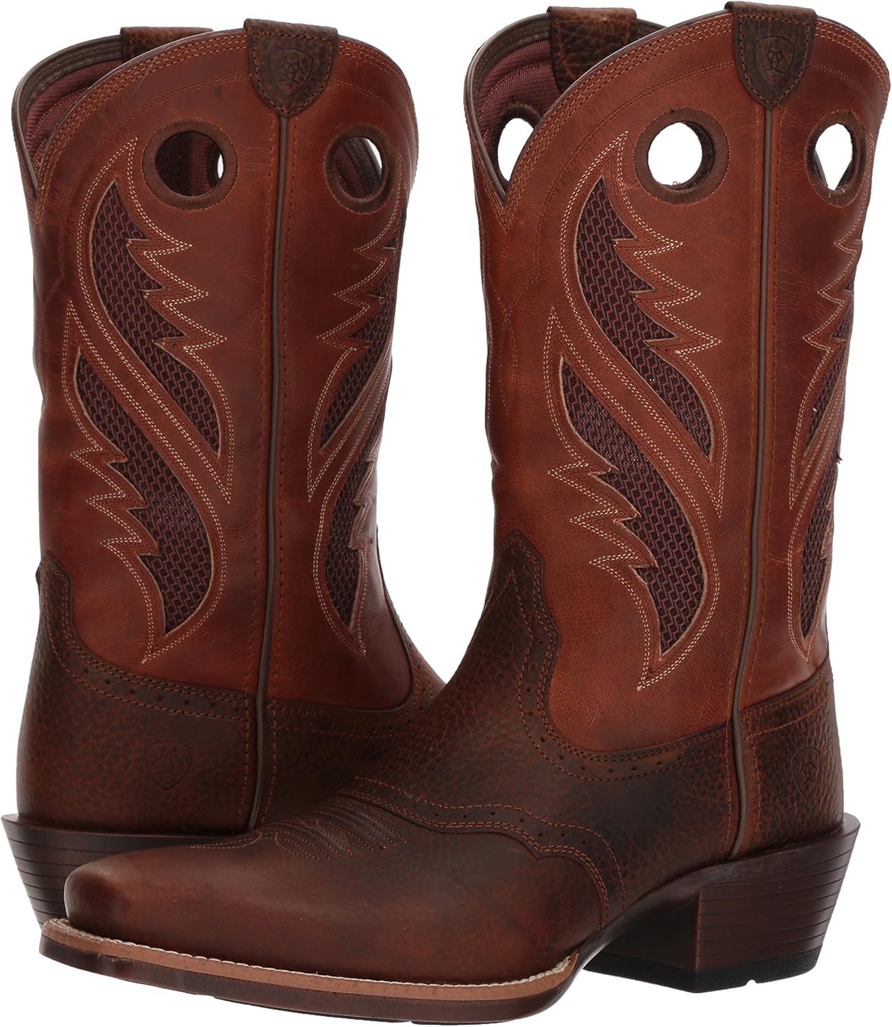 venttek ultra narrow square toe western boot