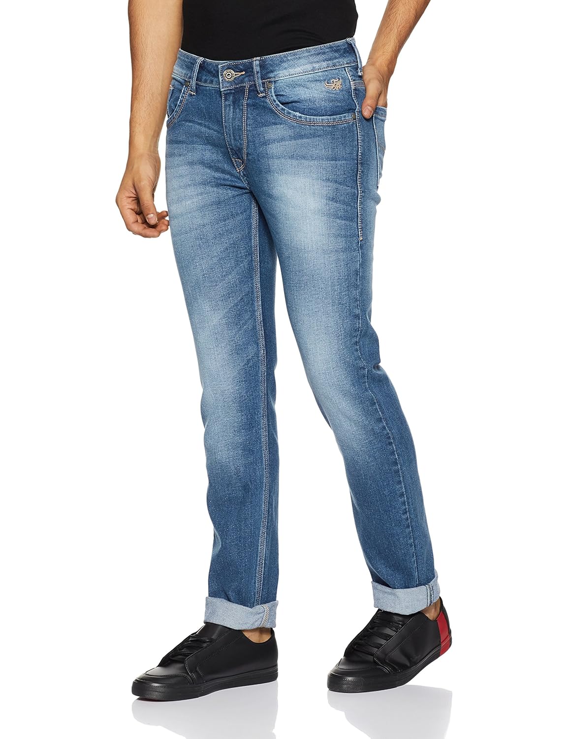 flying machine men's tapered fit jeans