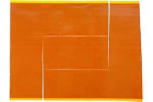 Mighty Line AngleO Floor Marker Angle Tape 6-Inch by 6-Inch by 2-Inch, Orange, Pack of 100