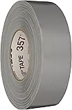 Nashua 357 Polyethylene Coated Cloth Premium Grade Duct Tape, 13 mil Thick, 55 m Length, 48 mm Width, Silver