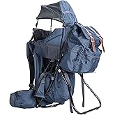 ClevrPlus Urban Explorer Child Carrier Hiking Baby Backpack, Marine Blue
