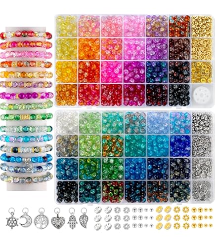 Lot De 1200 Perles Anciennes En Verre Facetté Creux Violet - Forme Triangulaire, Fils D'origine