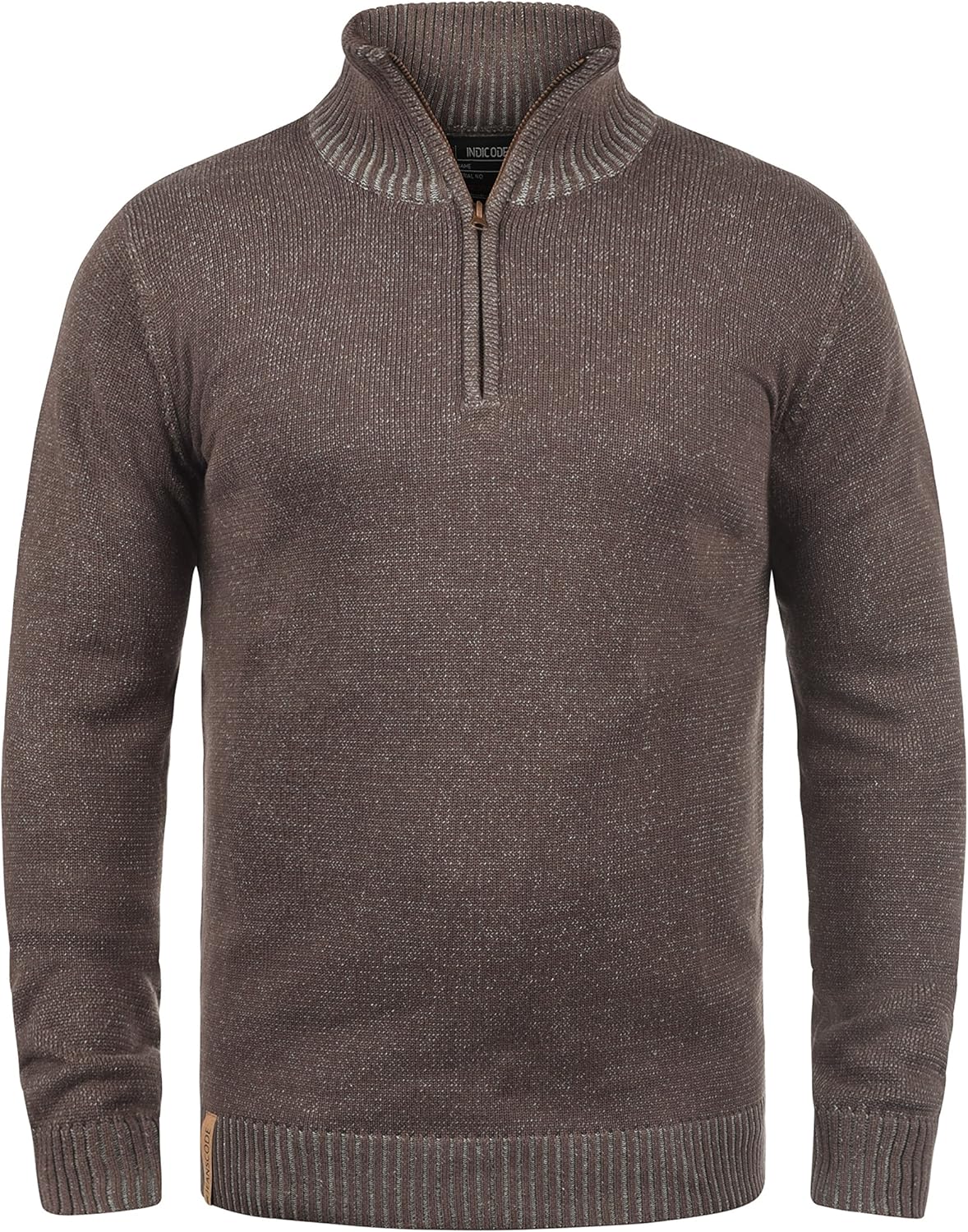 pullover mit kragen und reißverschluss