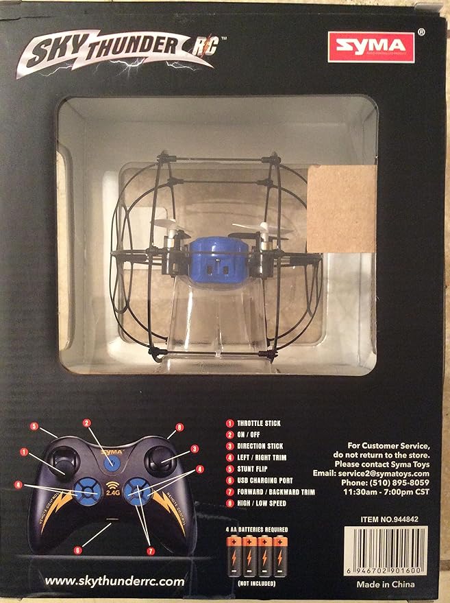 thunder raider radio control drone