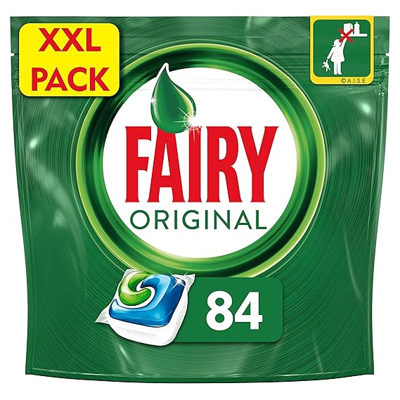 Fairy Original All In One Dishwasher Tablets, 84 Tablets Amazon.co.uk