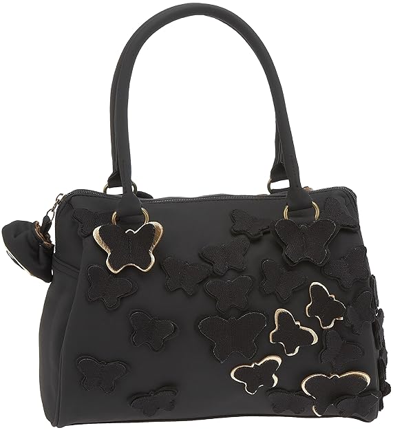 Irregular Choice Clementine Handbag Hand Held Black ICCLE02 Medium
