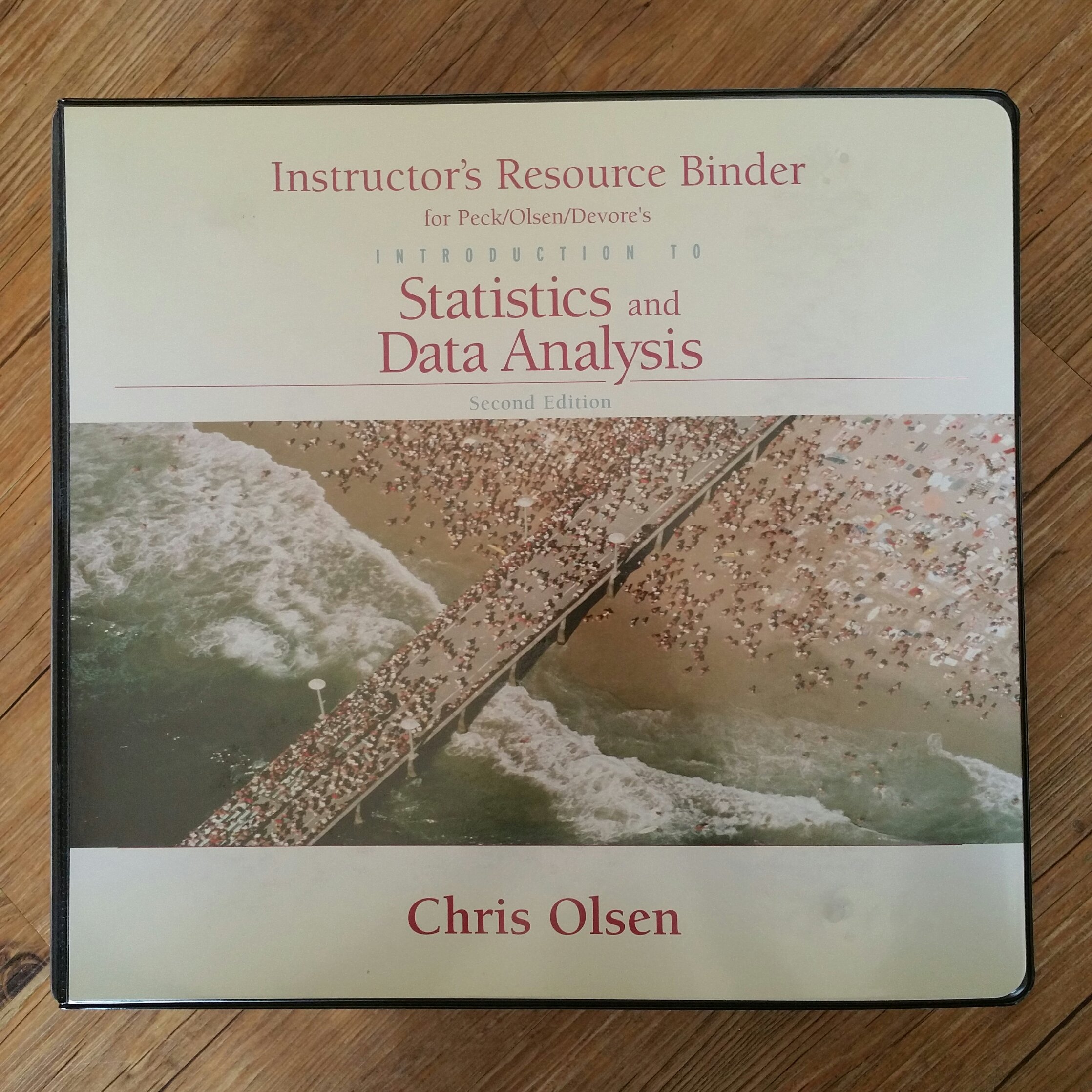 Instructor's Resource Binder for Peck/Olsen/Devore's (Introduction to  Statistics and Data Analysis) by Peck (2005-05-03) Ring-bound – 2005