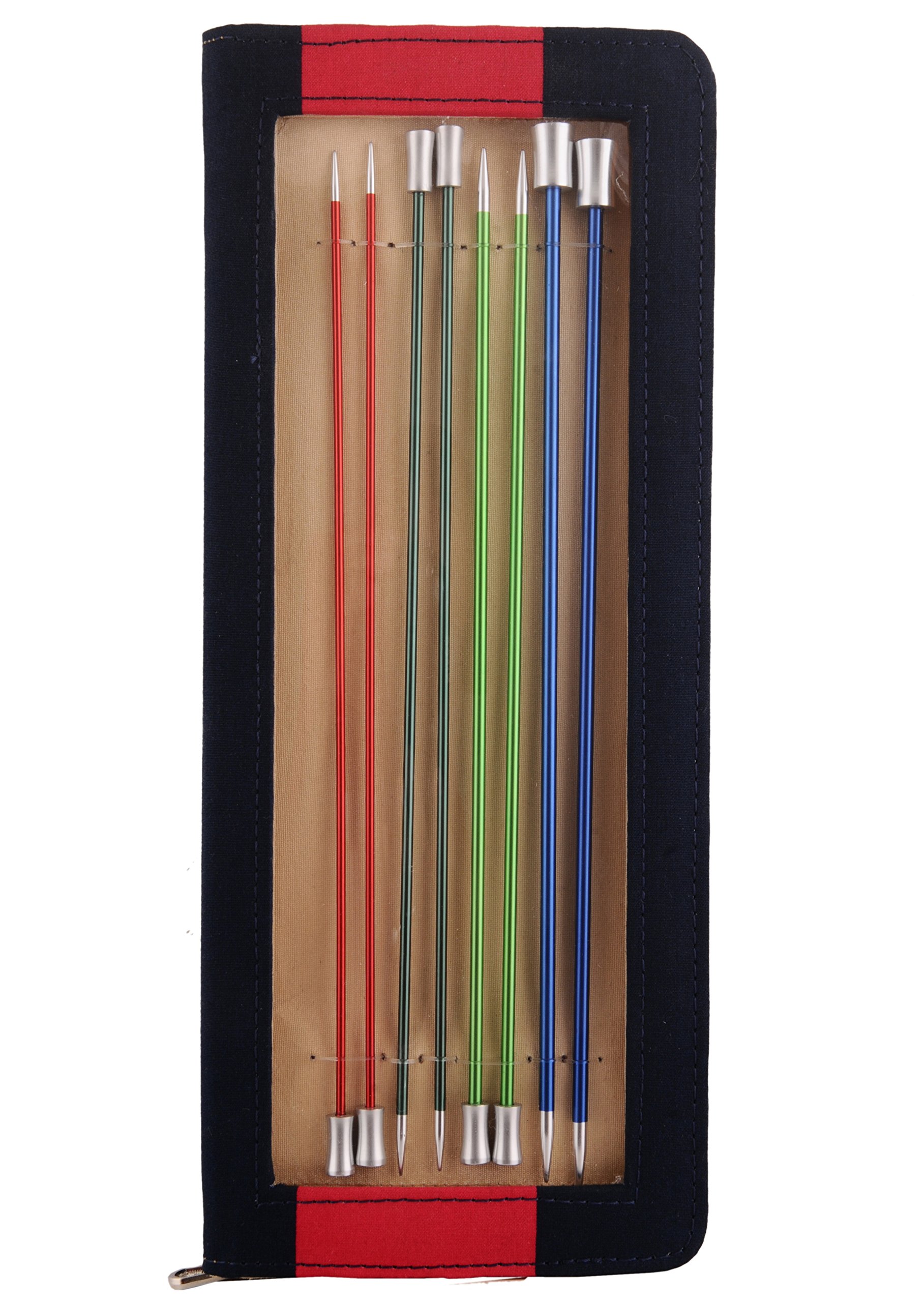 Knit Pro KP47407 Zing: Knitting Pins: Single Ended: Set: 35cm, Metal