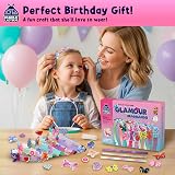 PURPLE LADYBUG Glamour Headband Making Kit for Girls DIY Hair Accessories view 2