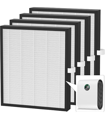 2x HEPA-Ersatzfilter Für MOOKA TL2867 Luftreiniger – Mit Aktivkohle & Vorfilter, Bis Zu 12 Monate Haltbar