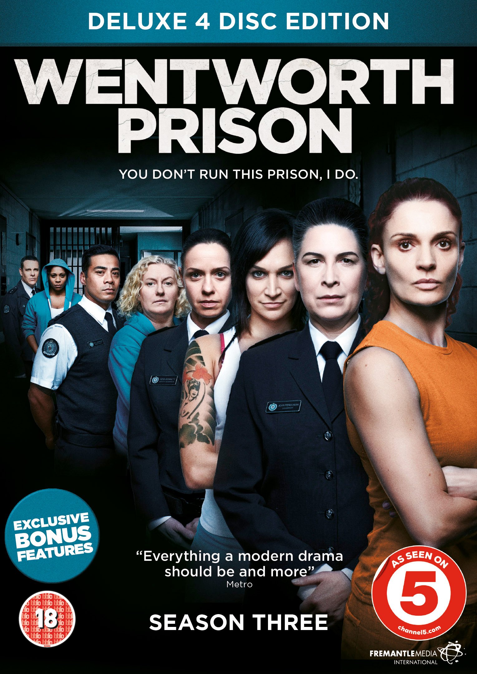 Wentworth Prison - Season 3 [DVD]