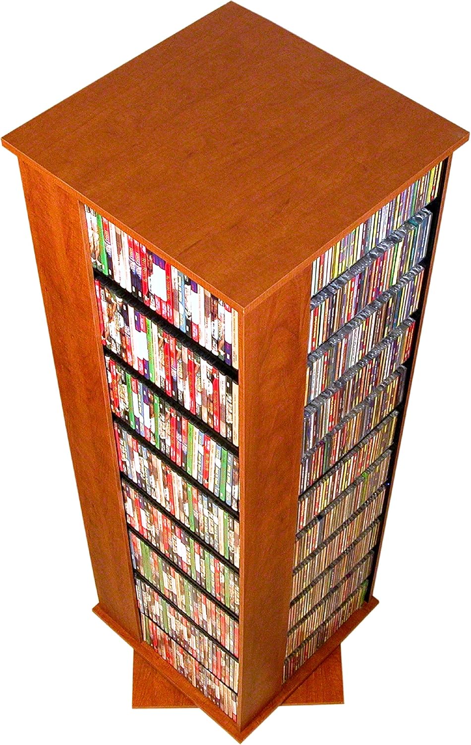 Revolving Media Tower 1600 GrandeCherry Media Storage Electronics