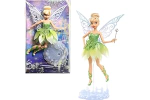 Mattel Disney Toys, Tinker Bell Collector Doll with Wings to Celebrate Mattel Disney 100 Years of Wonder, Inspired by Mattel Disney Movie