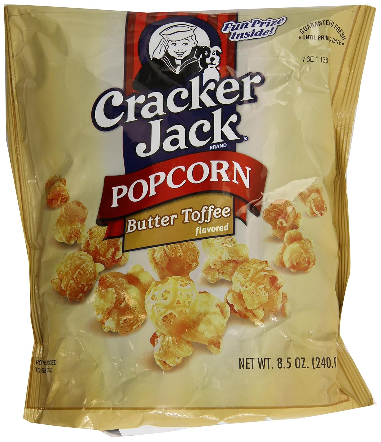 Cracker Jack Cracker Jack Butter Toffee, 8.5 Ounce