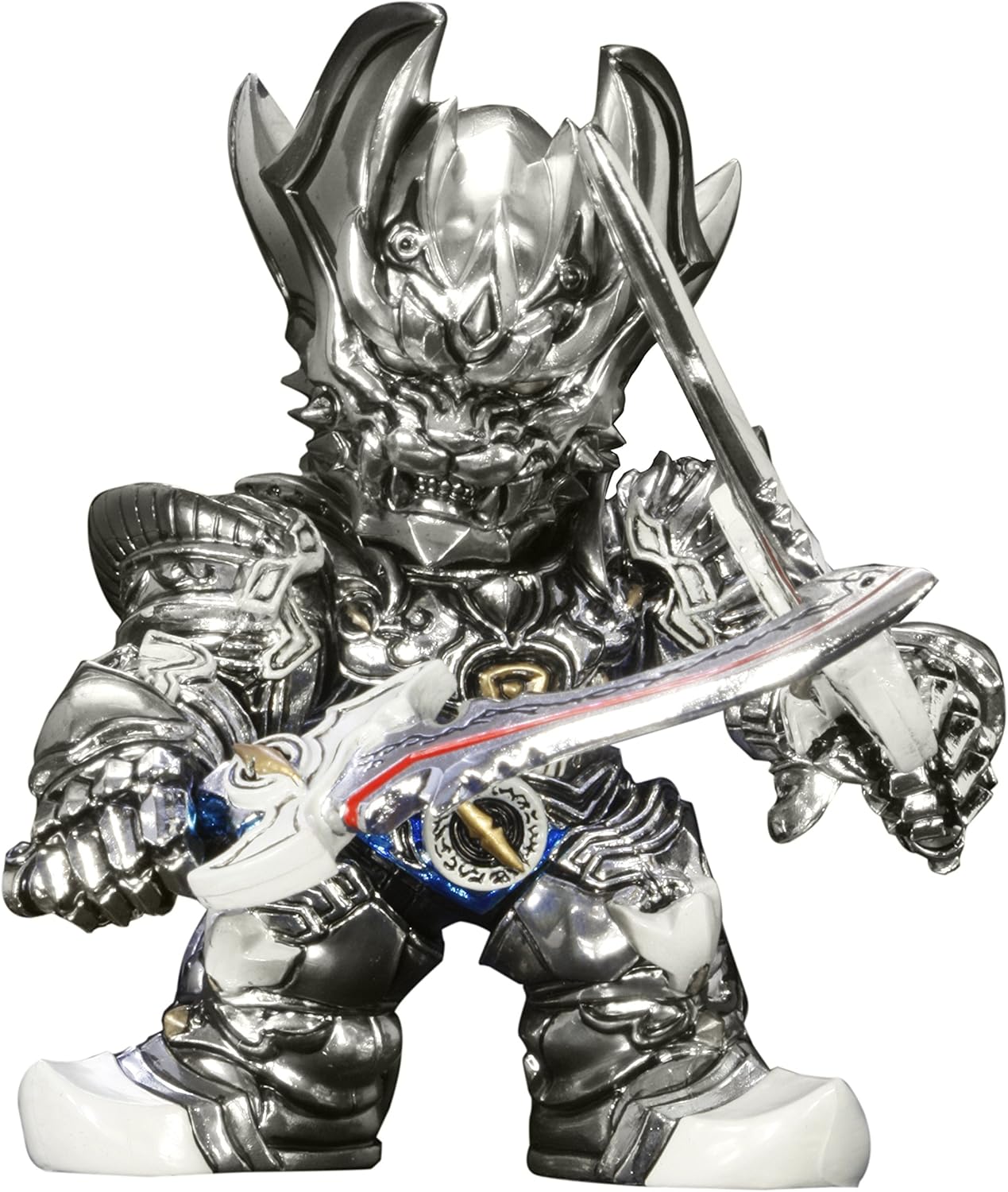 Amazon フューチャーモデルズ 牙狼 Garo デフォルメ魔戒コレクションシリーズ 銀牙騎士ゼロ メッキver 全高 約85mm Pvc製 塗装済み 完成品 フィギュア フィギュア ドール 通販